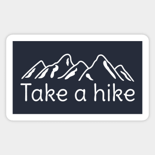 Cool Camping Hiking Outdoors T-Shirt Sticker